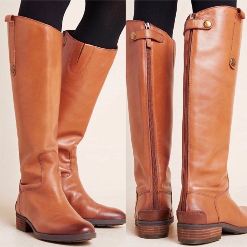 Sam Edelman | Penny Tall Boots Tan Brown | Size 7.5